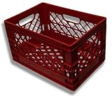 24qt New Red Color Milk Crate
