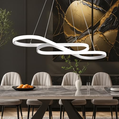 Image of Dimmable Color Changing Modern LED Pendant Chandelier