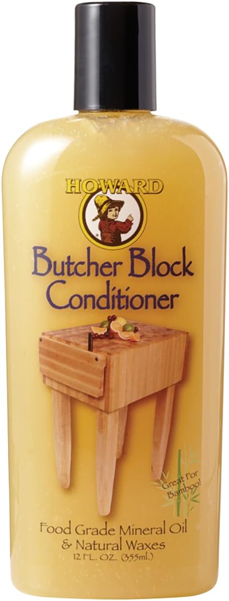 Howard Products Butcher Block Conditioner, 355mL, BBC012