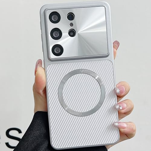 Coque Samsung S24 Ultra silicone argent idéale pour protéger vos photos en voyage ou au bureau