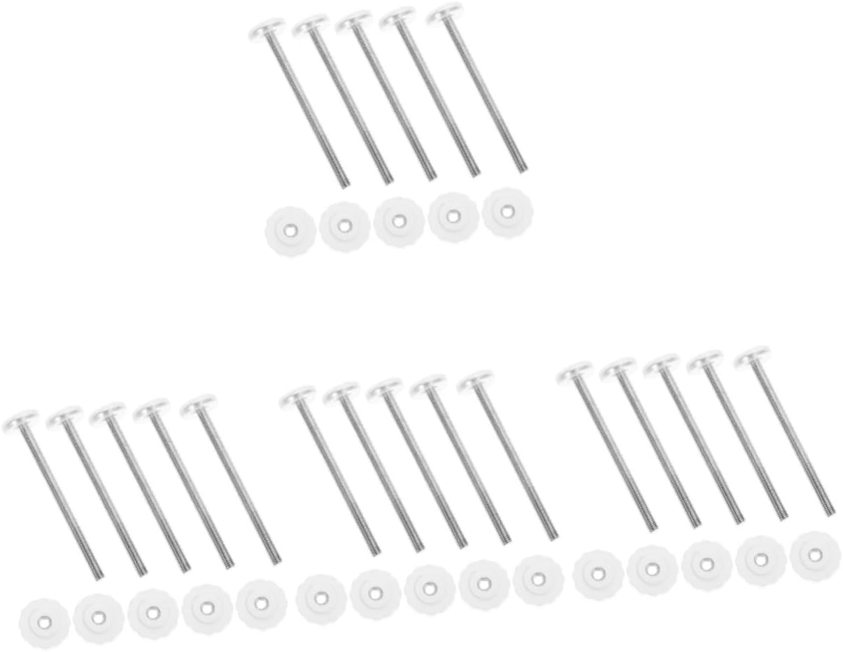 VICASKY 20pcs Gate Extension Parts Wall Protector Hardware Rods for Pressure-Mounted Gates Easy