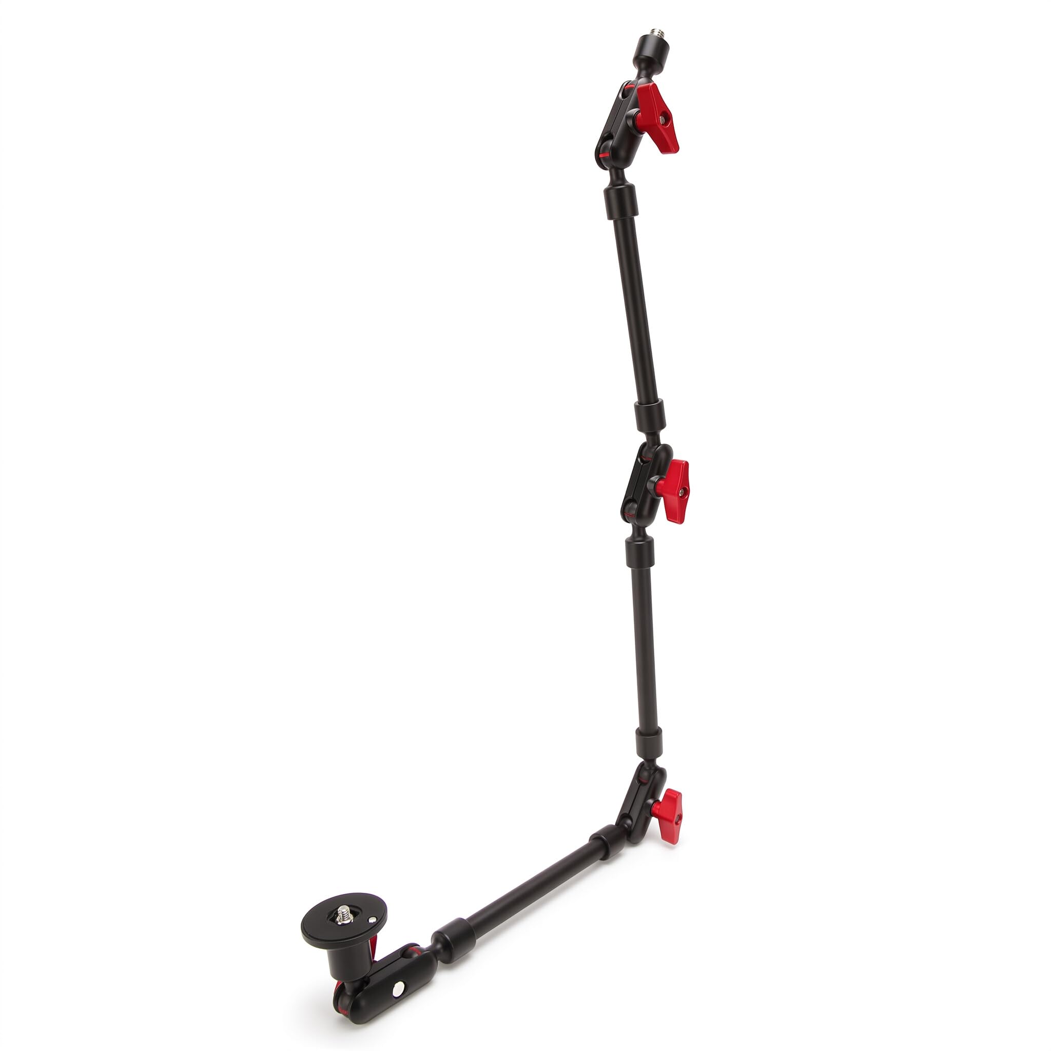 Braccio Magico Articolato Regolabile da 31 Pollici, Braccio Articolato con Cuscinetti in Gomma Antiscivolo, Intervallo di Altezza 20-80 Cm, capacità Fino a 2 Kg