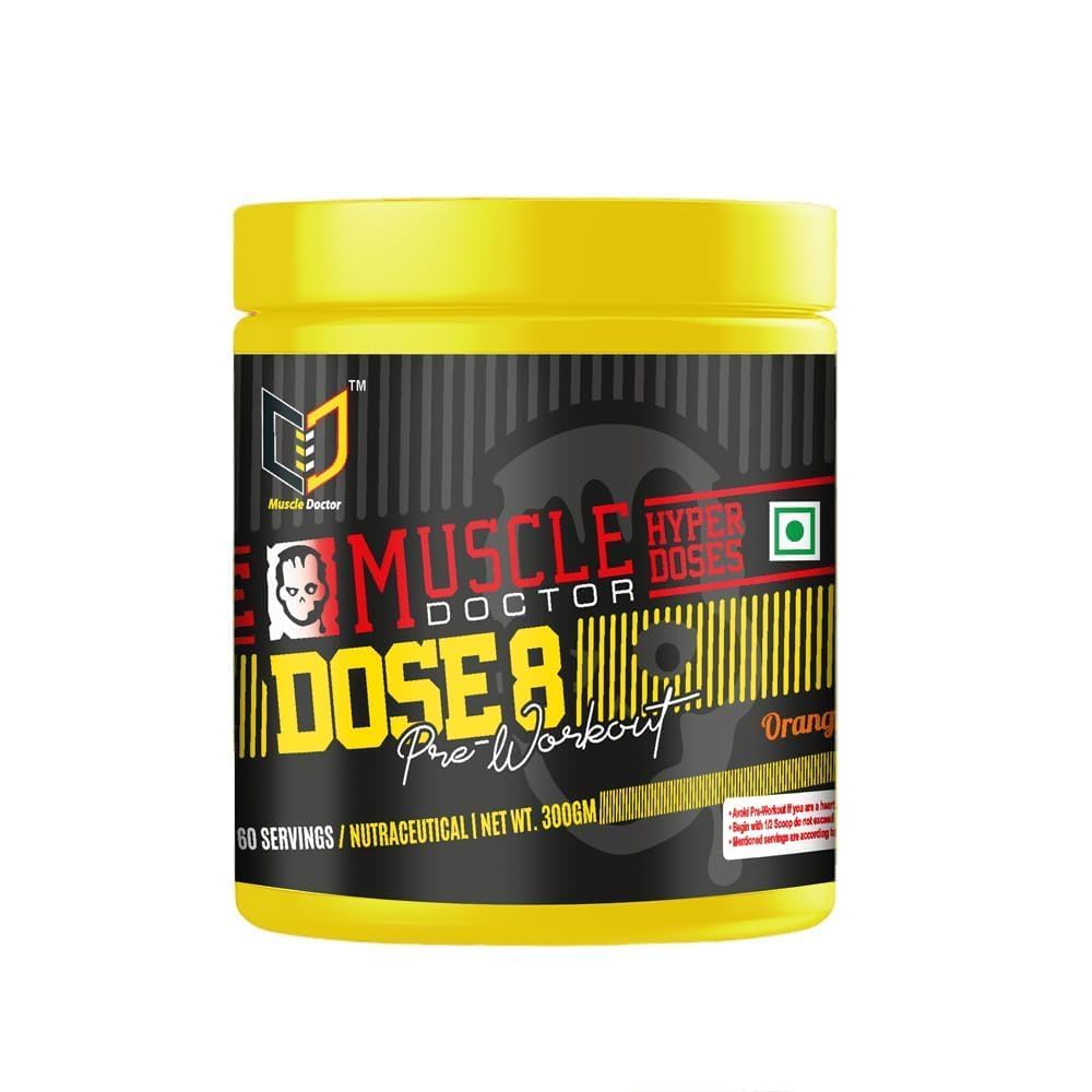 Muscle Doctor DOSE 8 PRE WORKOUT BCAA | 300 g | 60 SERVINGS | WATERMELON (B0DBZ8KB7C) Amazon Price History, Amazon Price Tracker
