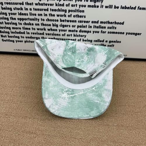 Gorra beisbolera para mujer con diseño tie-dye y strass miniatura 3
