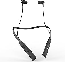 Bluetooth Neckband for Gaming & Workout | in-Ear Black, 40Hr Play, Dual Pairing, Sweatproof with Vibration(Black)