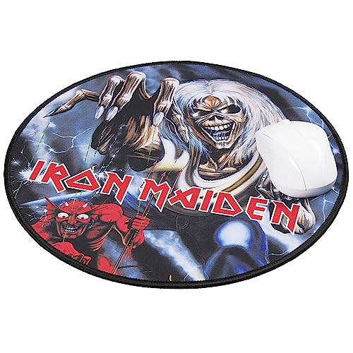 Subsonic Iron Maiden - Alfombrilla de ratón Antideslizante XXL 90 MMS x 40 MMS con Acabado de Cuentas - Licencia Oficial de la comisión DC - imagen 3