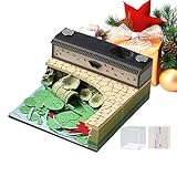 3Dメモパッド - 卓上 はぎ取り式 カレンダー | デス クメモ帳,整理と 取 り及び日々のスケジュール管理のため クリエイティブ かわいい はがせる 2026年カレンダー 2026デスク デスク 2026 デスクトップ デスクトップ 2026 デコレーション 家庭 学校 勉強 計画 整理 取り 日々のスケジュール管理 パッド ノート オーガナ