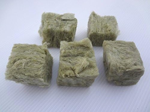 Aggreen Growing Media for Hydroponics Farms Rockwool Stonewool Plugs 20 EA