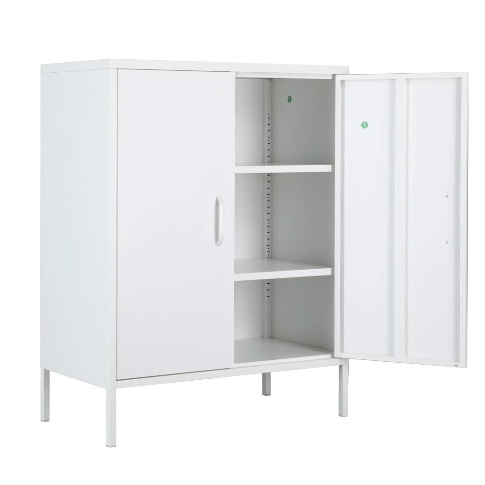 Buy Assemble Household Steel Sideboard and Dining Room Cupboard Metal