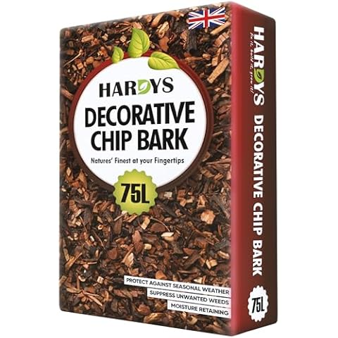 Hardys 75L Pine Bark Chippings for Gardens Cover