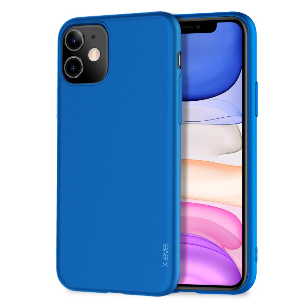 X-level Compatible with iPhone 11 Case,Slim Fit Soft TPU Matte Surface Ultra Thin Phone Case Lightweight Full Protective Back Cover for Women Compatible Apple iPhone 11 6.1" (2019 Release)