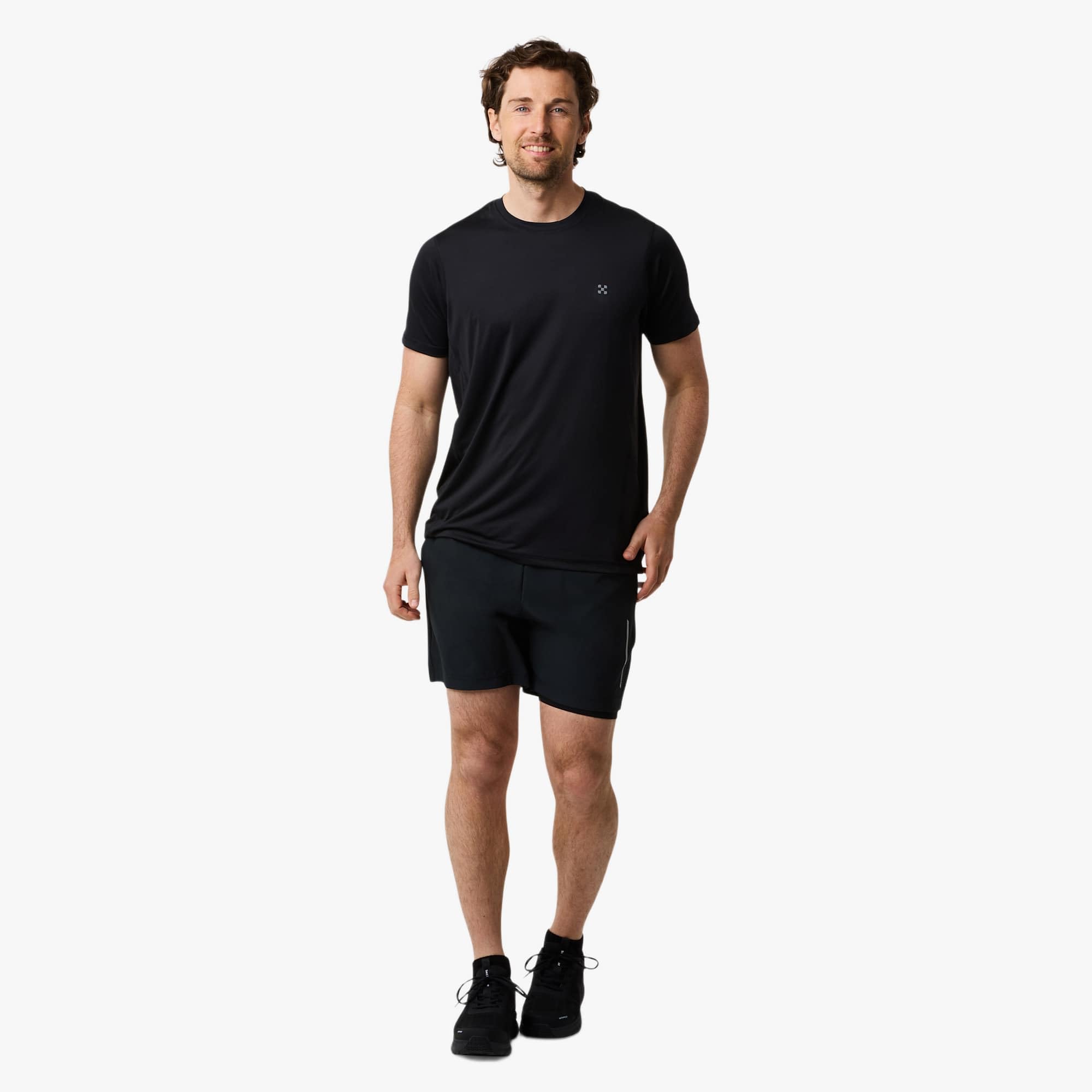 Spodenki treningowe Swedemount Core 2 w 1 – oddychające, uniwersalne do fitnessu, siłowni, biegania Męskie