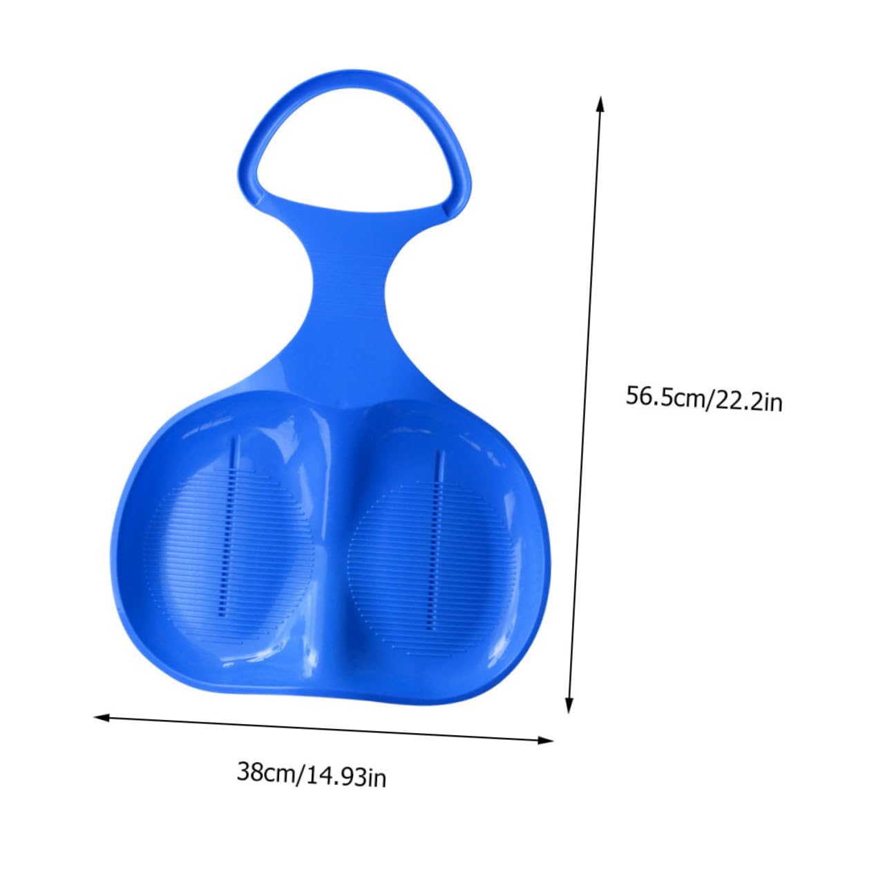 GOOHOCHY Thickened Kids Sandboarding Ski Board Outdoor Snowboard Plate Bendable Material for Kids Skiing Random Color