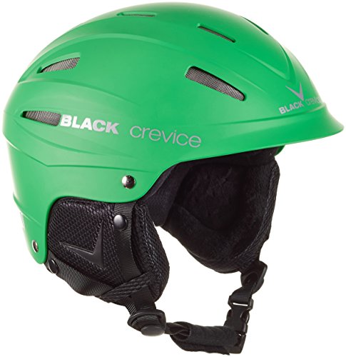 Black Crevice BCR143912, Casco de Esquí, Verde, L (60-62 cm)