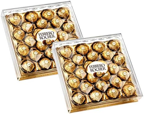 Ferrero Rocher Chocolate 24 Pieces(Pack Of 2),300 Grams