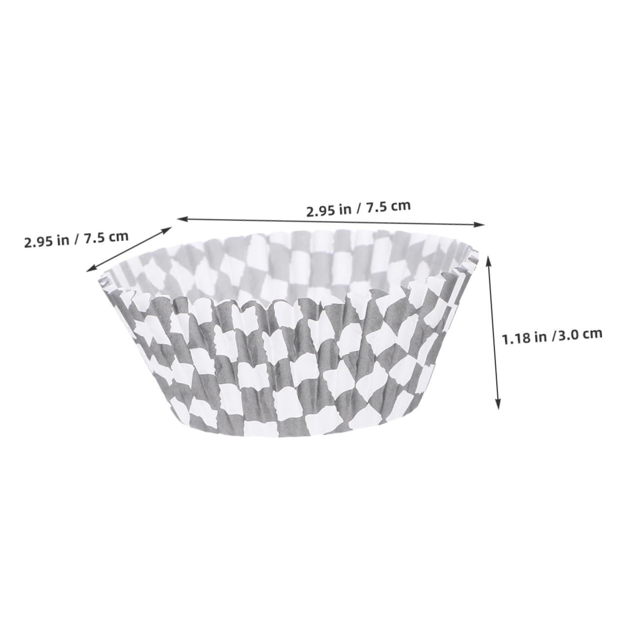 Alipis 5 Sätze Muffinförmchen Papiertassen Für Cupcakes Kleine Kuchen Schokoladen Und Leckereien Ölbeständige Backunterlagen Design Für Bäckerei Und Zuhause 200 Stück * 5
