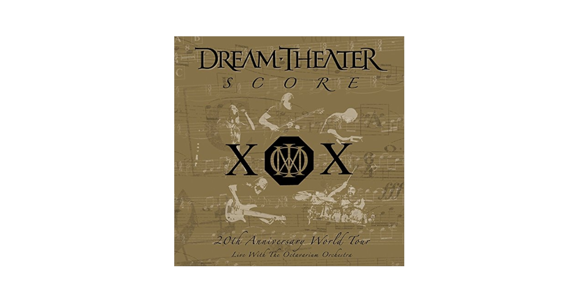 ドリーム・シアター　スコア　　SCORE 20TH ANNIVERSARY DREAM THEATER - Score: 20th Anniversary World Tour - Live
