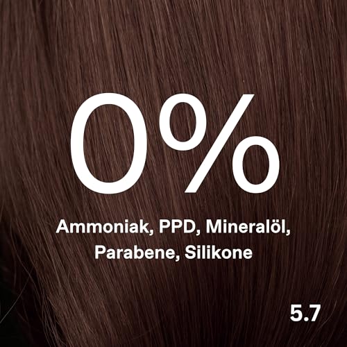 Foto von KORRES Argan Oil Colorant – ammoniakfreie Haarfarbe Schokobraun hell 5.7 – 100% Grauhaarabdeckung & vegan für ein langanhaltendes Farbergebnis