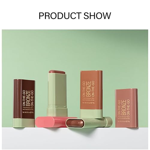 Miniatura 7 de iBooondee Barra de rubor de maquillaje multiusos, colorada de belleza, para mejillas, labios y ojos, con hidratación de larga duración, rubor