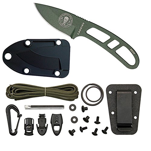 ESEE Candiru Molded Sheath with Kit, OD Black