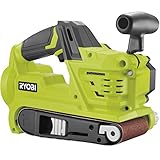 Ryobi Akku-Bandschleifer R18BS-0 (18 V, mit Staubfangsack, für Standard-Schleifblätter, ohne Akku und Ladegerät) 5133002916