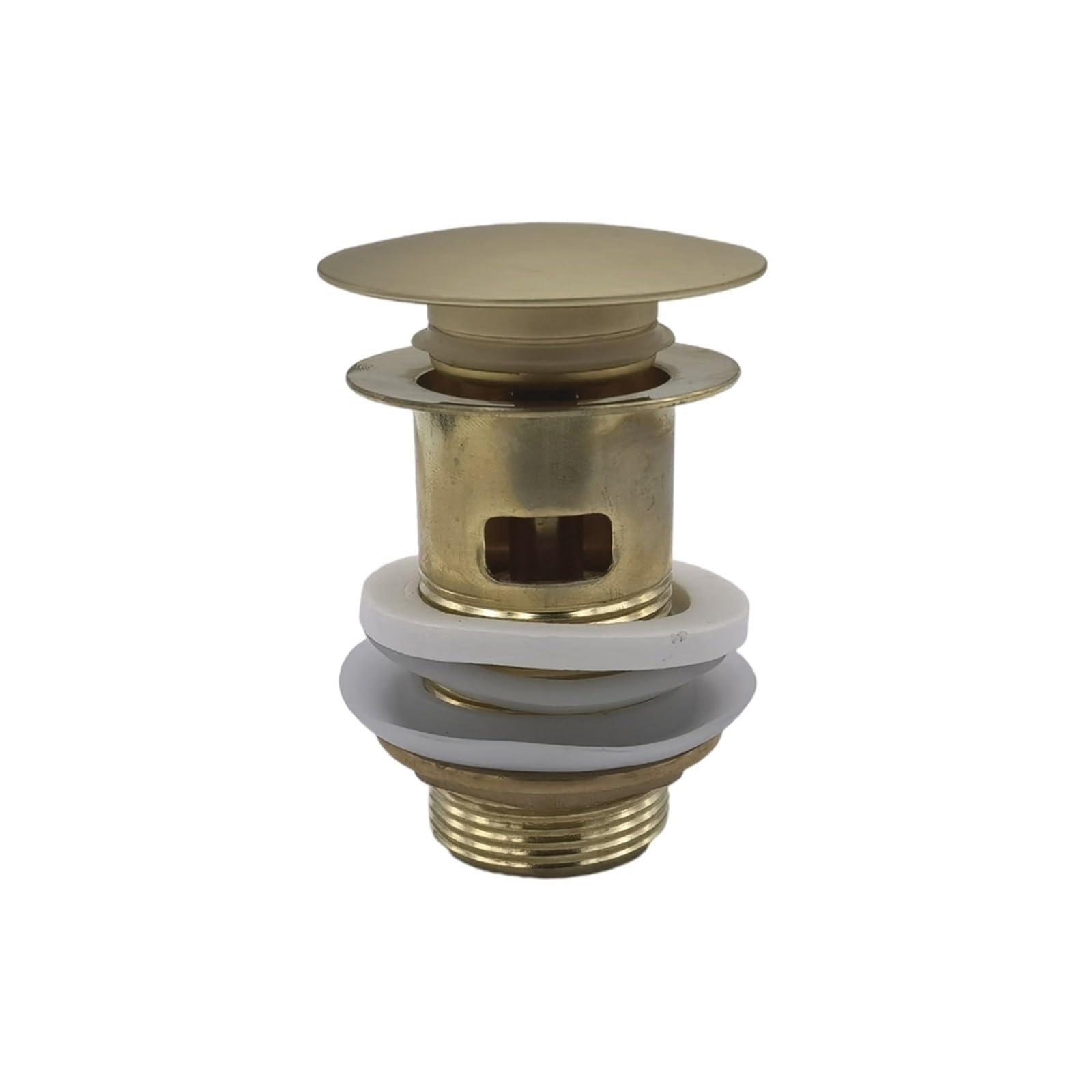 Bathroom Basin Sink Pop Up Drain Waste Stopper Bathroom Faucet Accessories(XSQ-YGOLD)