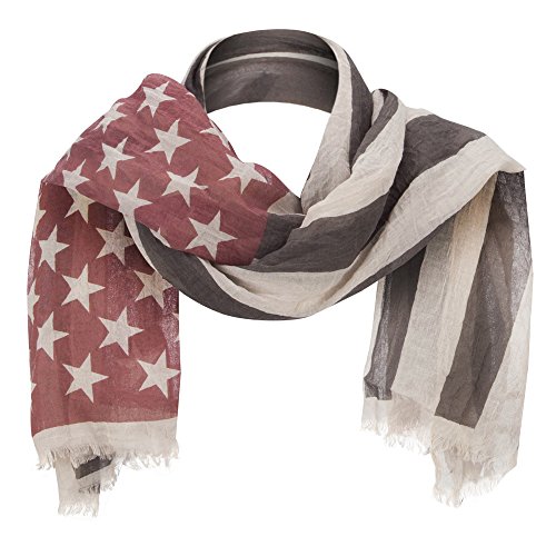 American Flag Summer Scarf