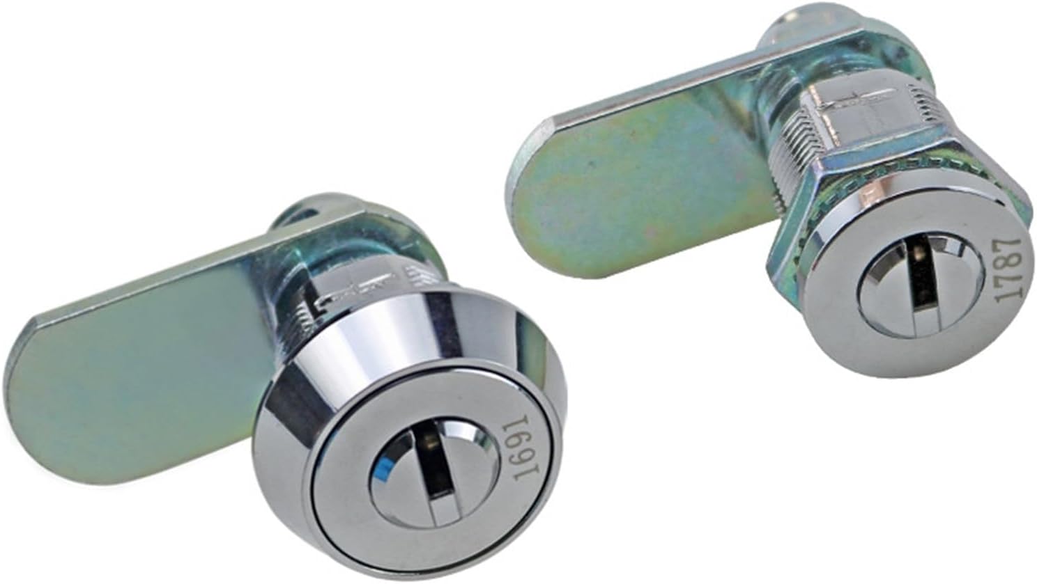 Zinc Alloy Lock Chassis Cabinet Round Head Rotating 1Pcs(with Sleeve)