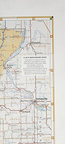 South Dakota Recreation Map (Benchmark Maps) #TOP1