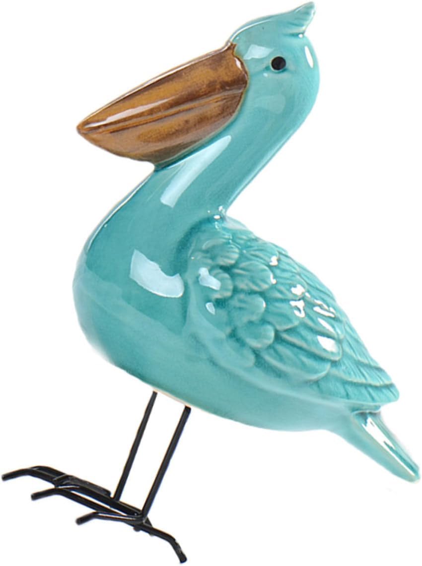 ERINGOGO 1Pc Ceramic Ornament Creative Bird Table Decor for Home Office Craftsmanship Charming Sculpture