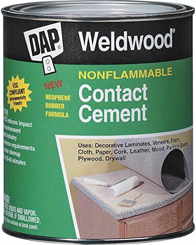 DAP 7079825336 Nonflammable Contact Cement Ga Raw Building Material, Natural