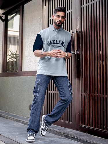 Image of Maniac|| Polo Tshirts for Men||Polo Neck|| Halfsleeve Tshirt for Men||Oversized Tshirts for Men