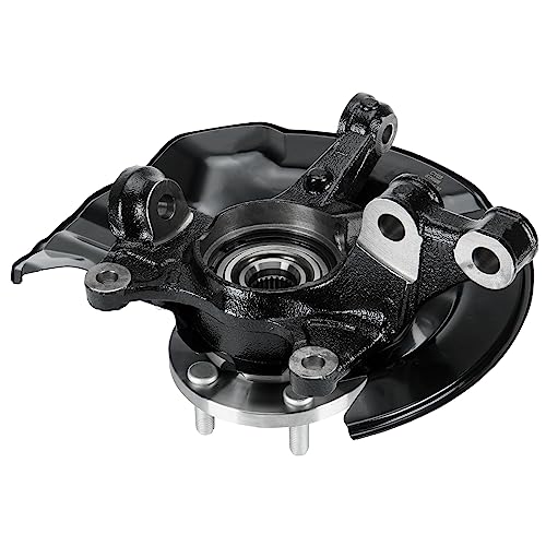 Image of Front Left Steering Knuckle Wheel Bearing Hub Assembly for Corolla 09-13