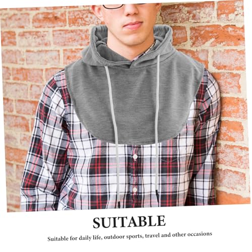Hooded Fake Collar for Women Men's Attachable Hood Versatile Wear Easy to Match3