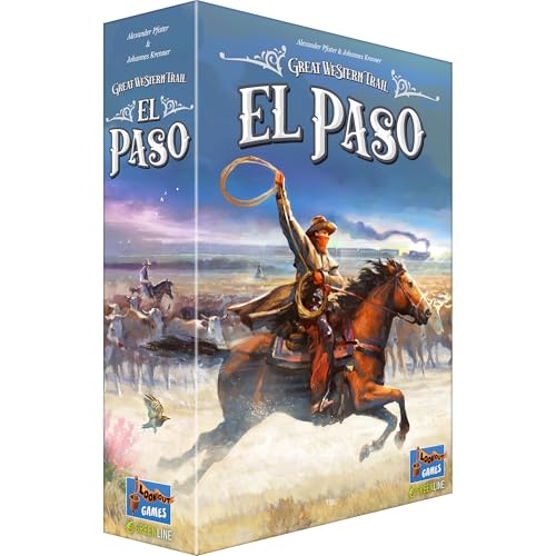 Lookout Great Western Trail: El Paso | Juego de mesa | A partir de 12 años | 1-4 jugadores | 60-90 minutos de tiempo de juego