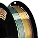 BBLIFE Silk Shiny Multi Color Fast Change Rainbow PLA Filament, 1kg 2.2lbs 1.75mm 3D Printing Material, Widely Support for FDM 3D Printer, Easy to Print
