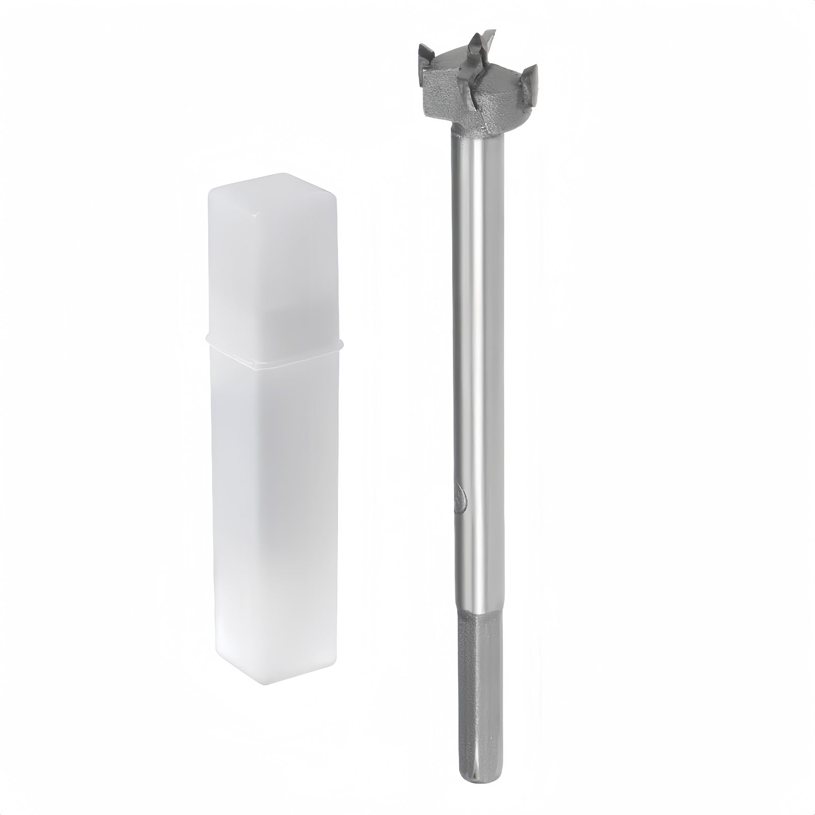 Boxonly Woodworking Hole Opener Drill Bit 18mm*128mm Forstner Drill Bits Tungsten Carbide Wood Hole Saw Hinge Drilling Bit Cutter