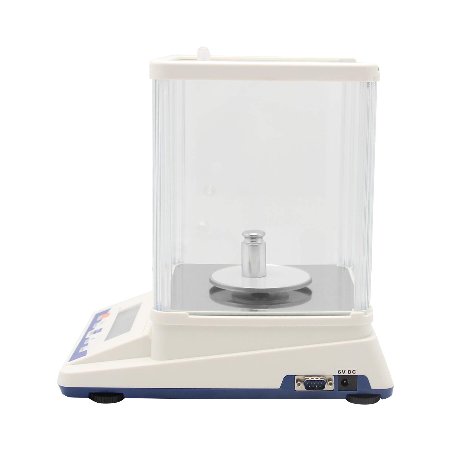 Hochpräzise elektronische Waage, 1 mg, 0,001 g, Schmuckwaage, Labor-Digitalwaage, externe RS232-Schnittstelle, Labor-Analysenwaage for Labor, Apotheke, Schule(100g)