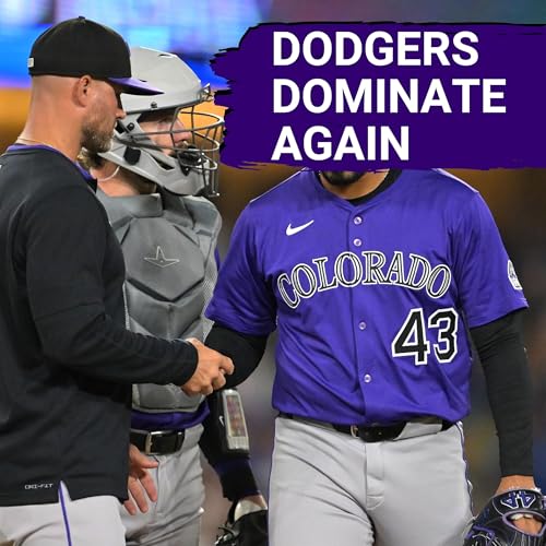 Page de couverture de Once again, the Colorado Rockies are dominated by the Los Angeles Dodgers