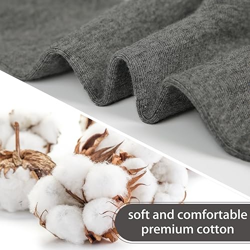 Image of FGZ Women Thin Cotton Socks Soft Cozy Socks Cute Ankle Crew Socks 5 Pairs