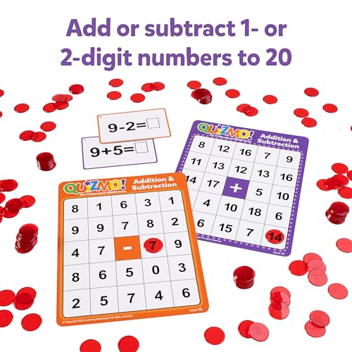 Juego de mesa QUIZMO Addition & Subtraction miniatura 5
