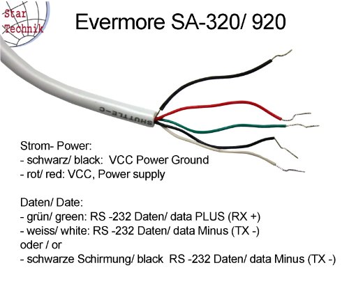 Evermore SA-320 seriale - Ricevitore satellitare