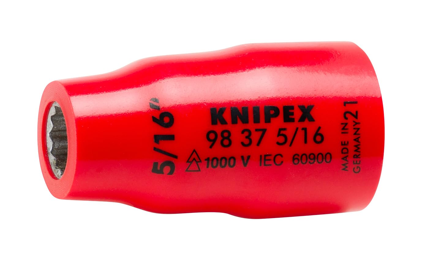 KNIPEX उपकरण 98 37 5/16-इंच 3/8 1,000V अछूता 5/16
