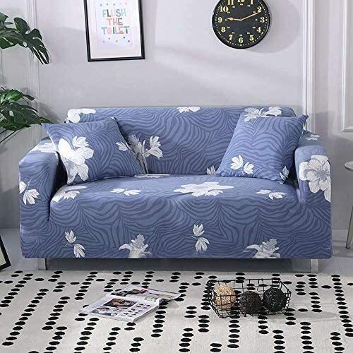 Housse de canapé décorative imprimée pour revitaliser le salon familial 4 places 235-300cm