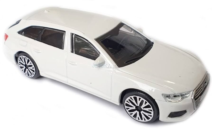 Audi A4 Avant ホワイト ミニカー Audi A4 Avant Glacier White (Diecast Car) - HobbySearch