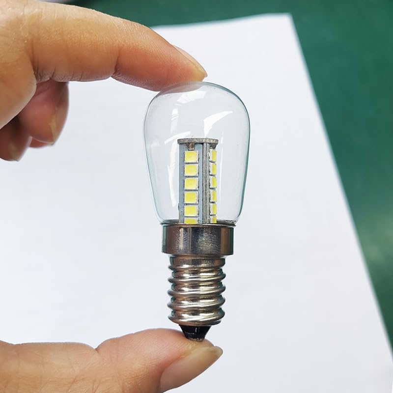 Luce di casa 20 pz/lotto T26S Lampadina E12/E14/E17/B15D 110V 220V HA CONDOTTO LA Luce Del Frigorifero Luce di Sale A Microonde luce(Warm 2700K,E14 110V)