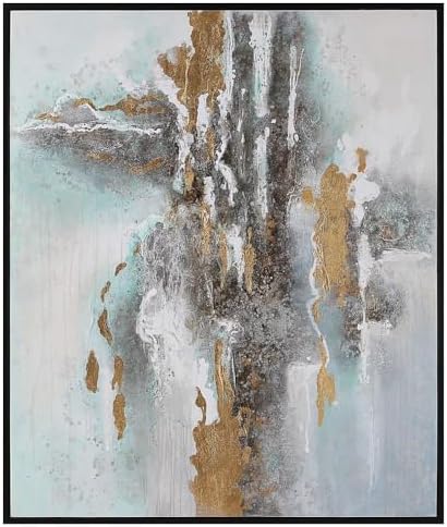 Uttermost 41462 Mountain Mist - Hand Painted Canvas Wall Art-61.75 Inches Tall and 51.75 Inches Wide