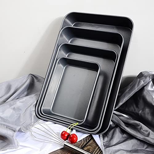 Plaque de cuisson rectangulaire en acier carbone 27,5cm pour pain - 6
