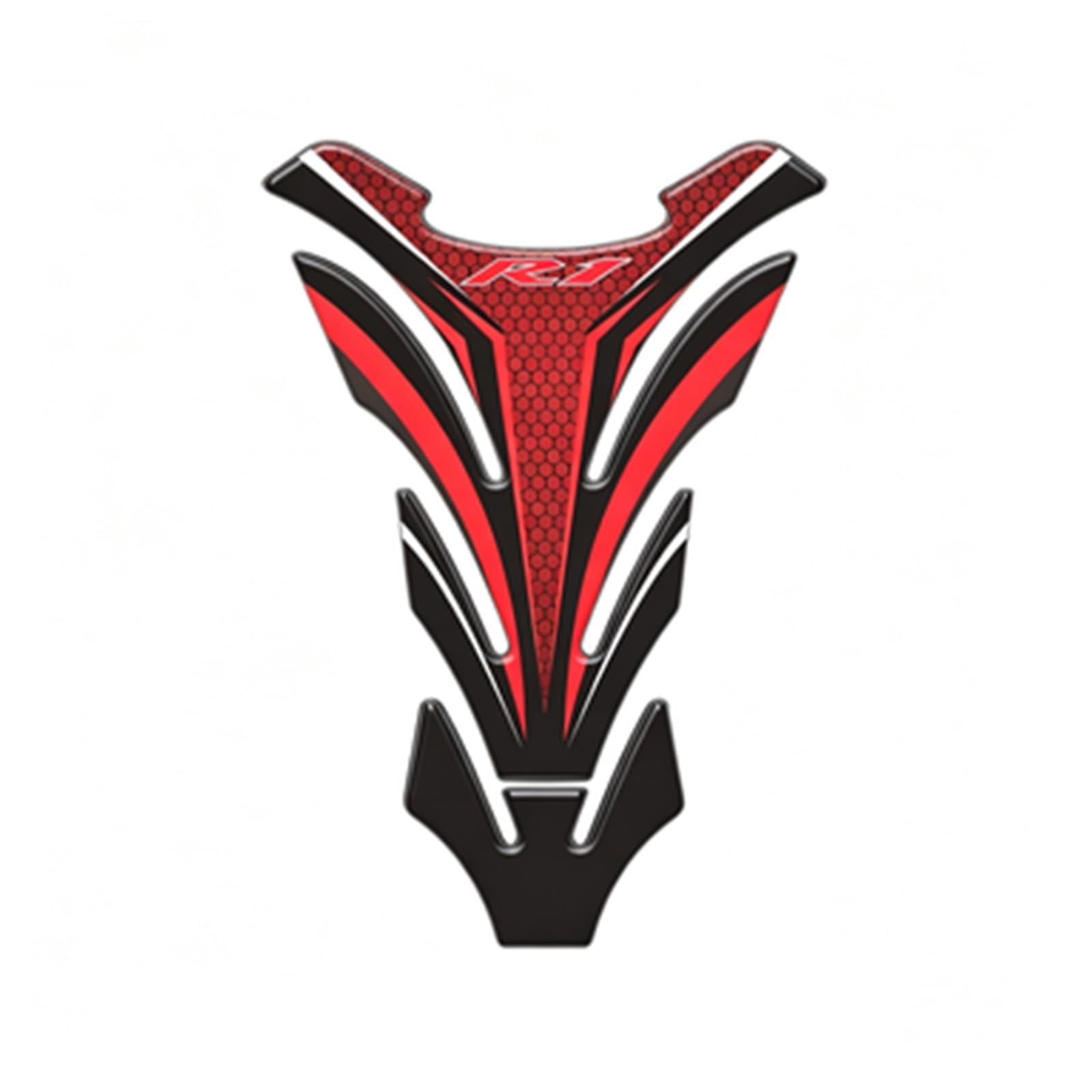 Jtwmty Color3 Motorcycle Tank Pad Protector Stickers Case For Yamaha Yzf-R1 R1 Tankpad Carbon Bike Tank Film(Color3)