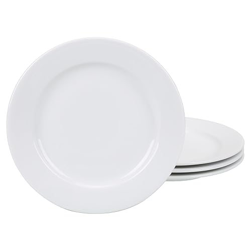 BIA Cordon Bleu Everyday Porcelain Bistro Salad Plates, Set of
